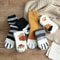 Soft Fluffy Animal Pawprint Fleece Socks For Women Winter Home Comfort 1
