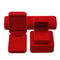 Red Velvet Jewelry Storage Case Set For Rings Earrings Pendants And Bracelets 1