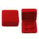 Red Velvet Jewelry Storage Case Set For Rings Earrings Pendants And Bracelets 3