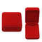 Red Velvet Jewelry Storage Case Set For Rings Earrings Pendants And Bracelets 4