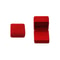 Red Velvet Jewelry Storage Case Set For Rings Earrings Pendants And Bracelets 6