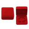 Red Velvet Jewelry Storage Case Set For Rings Earrings Pendants And Bracelets 8