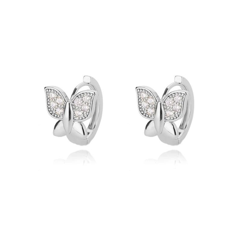 Elegant Butterfly Stainless Steel Earrings For Women And Girls 8