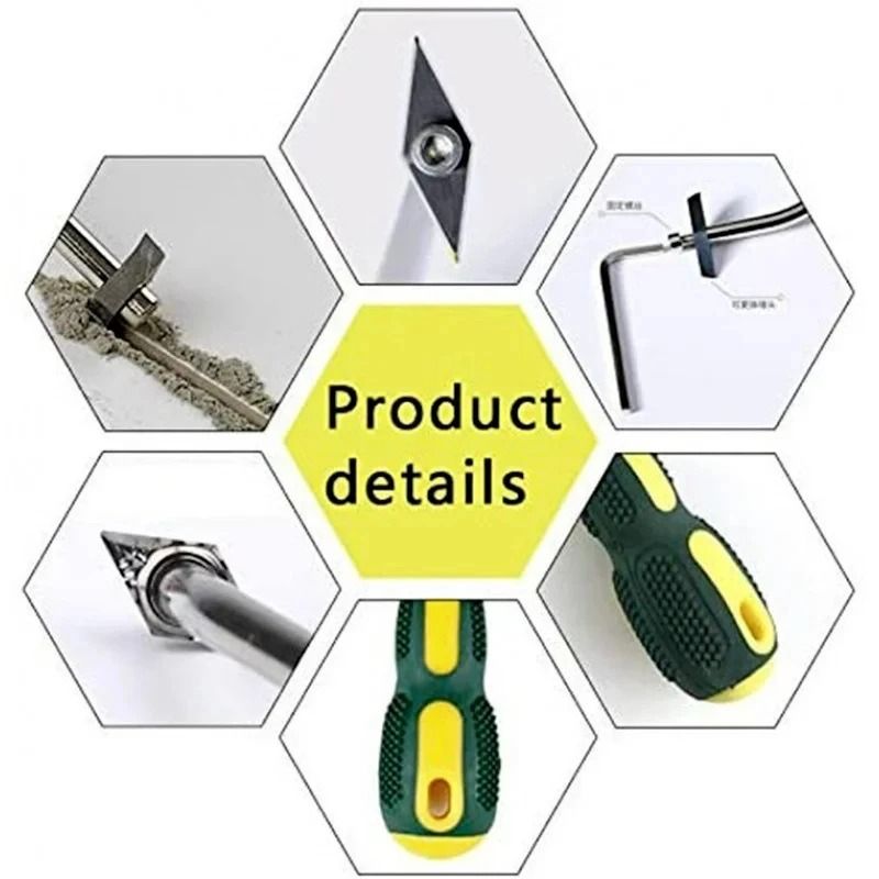 Professional Ceramic Tile Grout Remover And Gap Cleaning Drill Bit 4