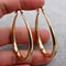 Elegant Gold Shine Hoop Earrings 2