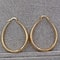 Elegant Gold Shine Hoop Earrings 5