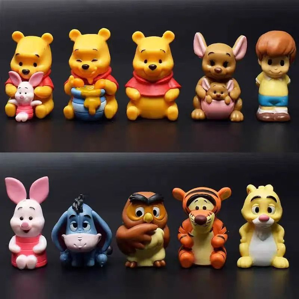 Cartoon Character Figure Set 10 Pieces For Kids 0