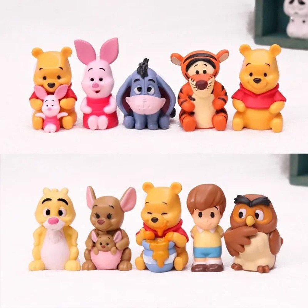 Cartoon Character Figure Set 10 Pieces For Kids 6