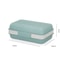 Bathroom Soap Dish Box With Lid Travel Essentials And Home Dry Storage 5