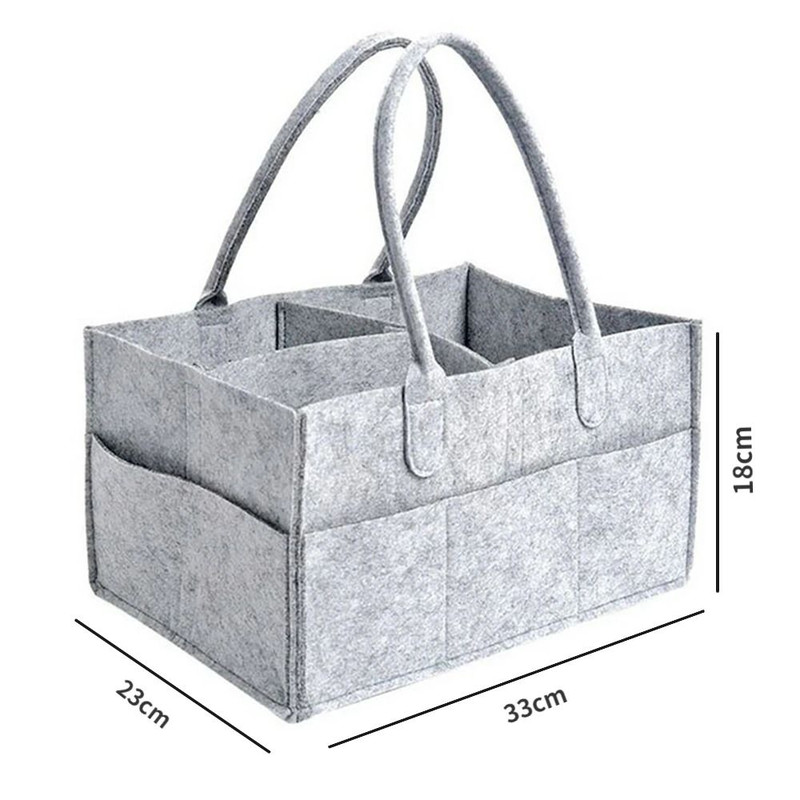 Portable Baby Diaper Organizer Storage Tote 4
