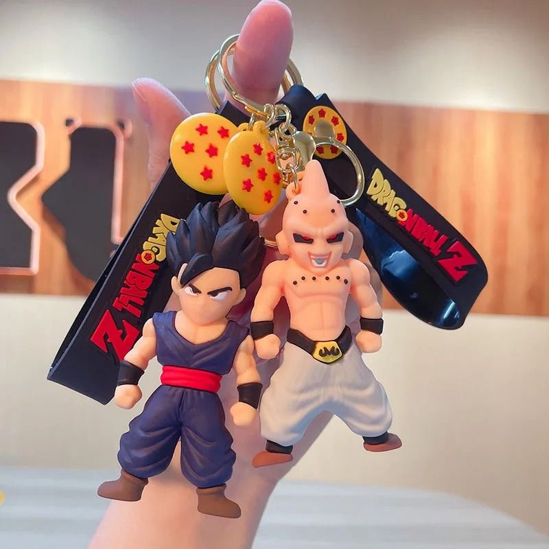 PVC Cartoon Keychain Set Featuring Popular Action Figures 2