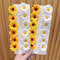 Flower Hair Clip Set For Girls Daisy Sunflower Mixed Color Hair Accessories 2