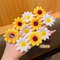 Flower Hair Clip Set For Girls Daisy Sunflower Mixed Color Hair Accessories 4