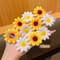 Flower Hair Clip Set For Girls Daisy Sunflower Mixed Color Hair Accessories 4