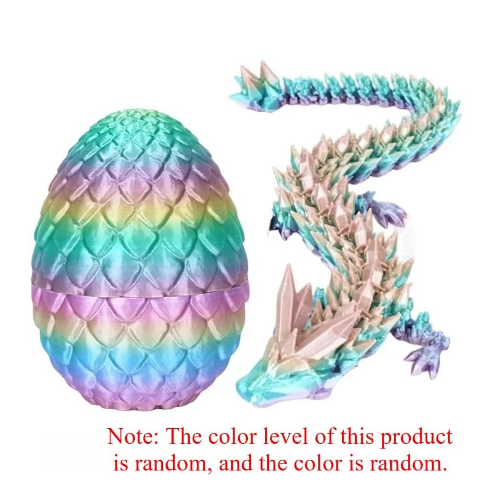 Articulated Dragon Egg Toy With Fully Movable Dragon Model 15