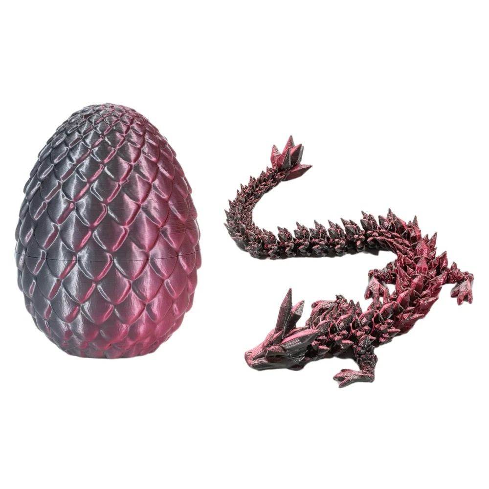 Articulated Dragon Egg Toy With Fully Movable Dragon Model 18