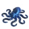 Flexible Movable Octopus Fidget Toy 3D Printed Desktop Ornament 6