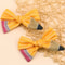 Cute Pencil Bow Hair Clips Set For Girls Back To School Accessories 2
