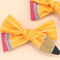 Cute Pencil Bow Hair Clips Set For Girls Back To School Accessories 5