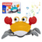 Dancing Crab Run Away Toy For Babies Crawling Interactive Fun 7