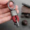 Hand Woven Leather Car Key Ring For Men And Women 9