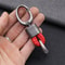 Hand Woven Leather Car Key Ring For Men And Women 10
