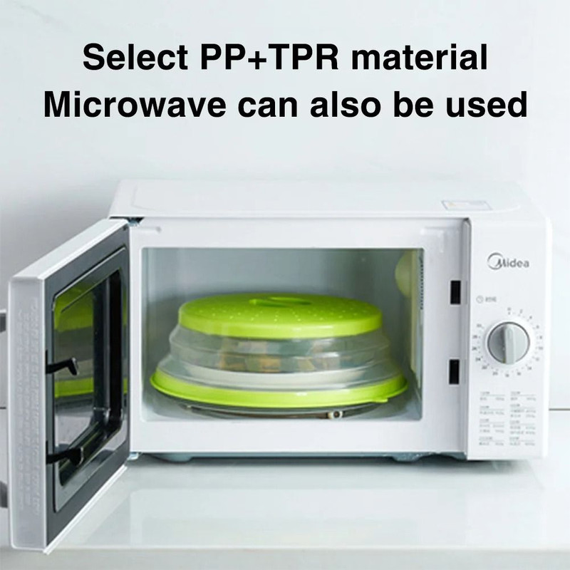 Silicone Microwave Splatter Cover And Fresh Keeping Lid 4