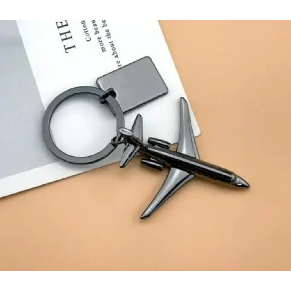 Creative Aircraft Model Keychain For Men And Women 0