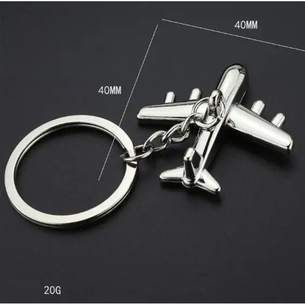 Creative Aircraft Model Keychain For Men And Women 21