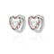 Hollow Zircon Heart Earrings For Women Gift Jewelry 8