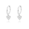 Hollow Zircon Heart Earrings For Women Gift Jewelry 22