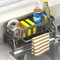 Kitchen Shelf Cleaning Cloth Storage Draining Rack For Sink And Counter 3