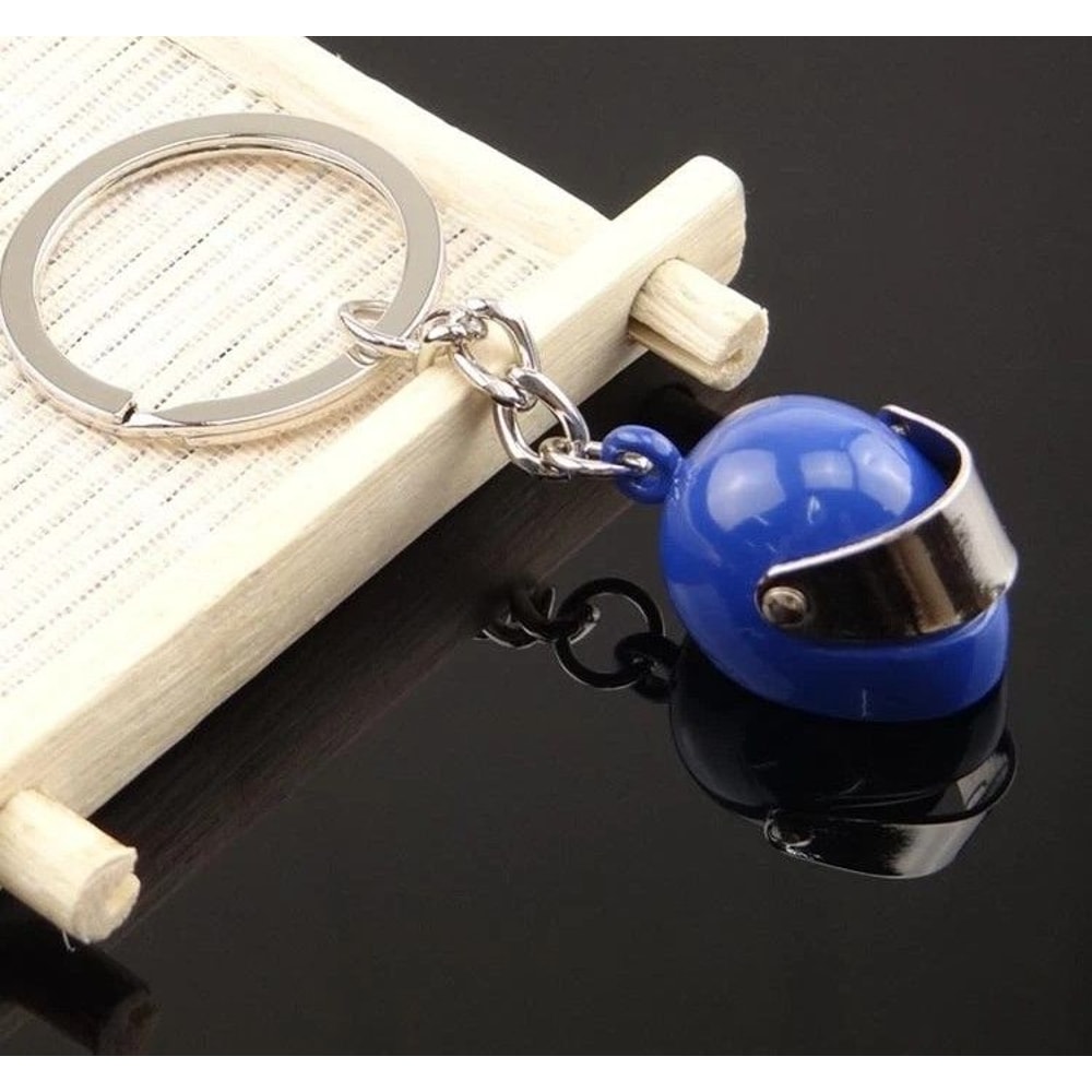 Metal Motorcycle Helmet Key Chain For Car And Bag Accessories 9