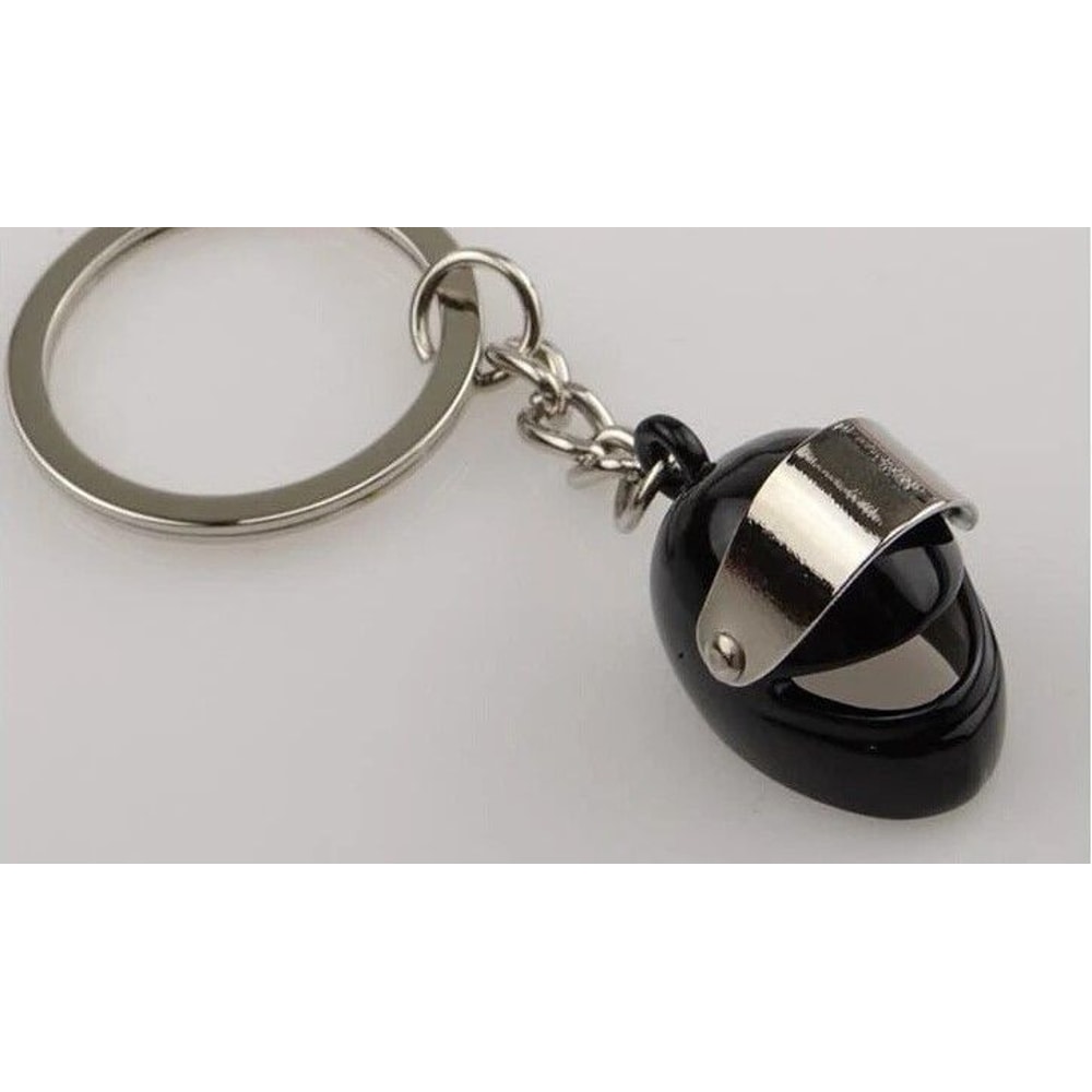 Metal Motorcycle Helmet Key Chain For Car And Bag Accessories 7
