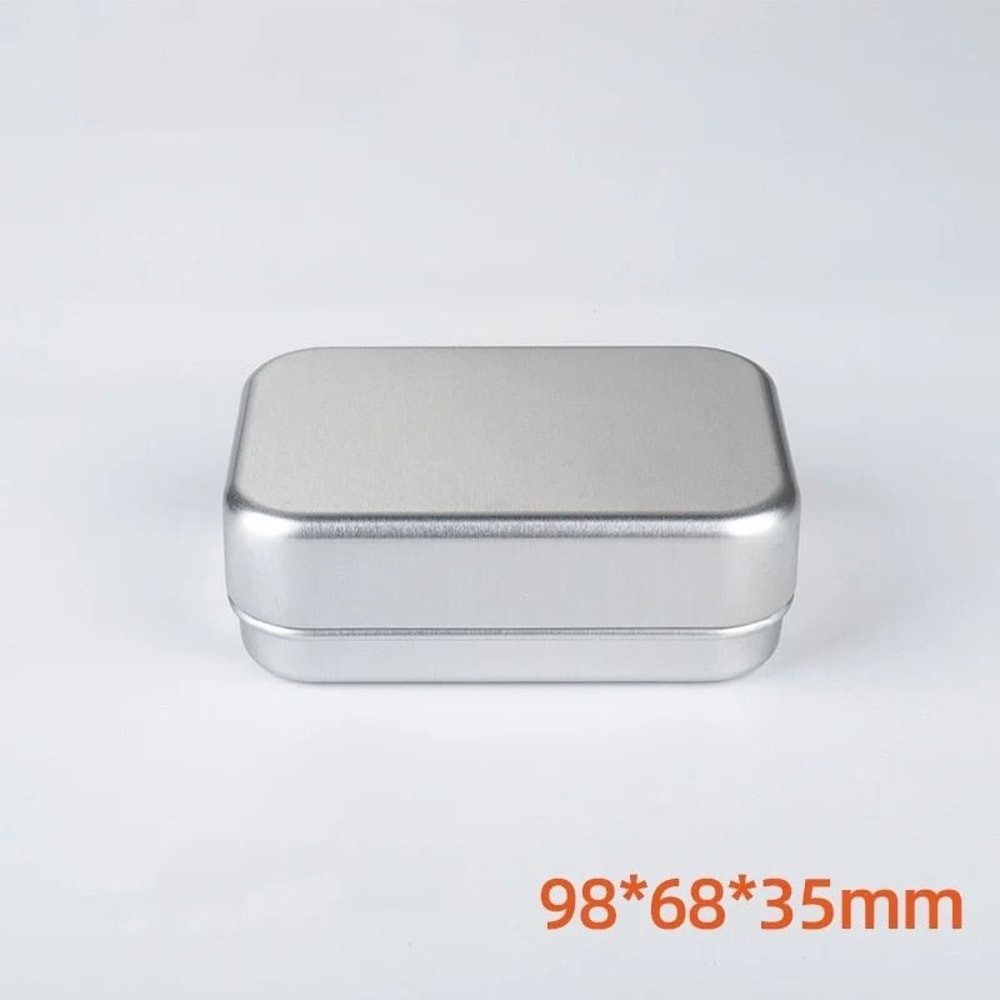 Light Aluminum Soap Holder With Lid And Draining Layer 5