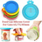 Reusable Pet Food Can Silicone Cover Three Size Fit 0
