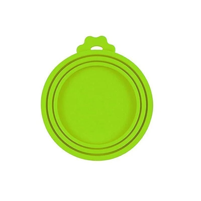 Reusable Pet Food Can Silicone Cover Three Size Fit 6