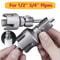 Universal Internal And External Pipe Threading Tool For Pipe Fittings And Plumbing Repairs 0