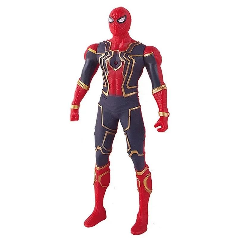 669in Marvel Style Luminous Spiderman Action Figure Toy 7