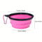 Dog Folding Travel Bowl Portable Silicone Food And Water Bowl For Outdoor Use 9