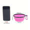 Dog Folding Travel Bowl Portable Silicone Food And Water Bowl For Outdoor Use 3