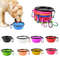 Collapsible TPR Pet Food And Water Bowl Portable Travel Dog And Cat Use 0
