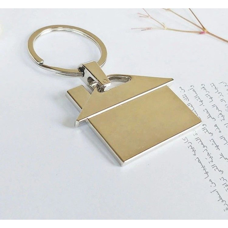 Cartoon House With Window Keychain Bag Charm For Men Women 8