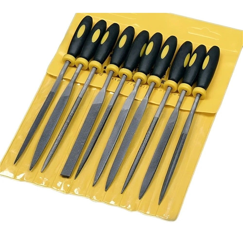 5 Piece Alloy Steel File Set For Wood Metal And General Shaping 0