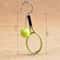 Mini Tennis Racket Pendant Keychain Cute Sport Bag Charm For Teenager Fan 4