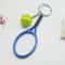 Mini Tennis Racket Pendant Keychain Cute Sport Bag Charm For Teenager Fan 5