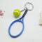 Mini Tennis Racket Pendant Keychain Cute Sport Bag Charm For Teenager Fan 5