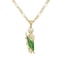 Saint Jude Gold Plated Pendant Necklace With Figaro Chain 2