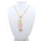 Saint Jude Gold Plated Pendant Necklace With Figaro Chain 3