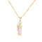 Saint Jude Gold Plated Pendant Necklace With Figaro Chain 6